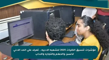 مؤشرات تنسيق الكليات 2025 للشعبة الأدبية.. تعرف على الحد الأدنى لألسن والإعلام والتجارة والآداب